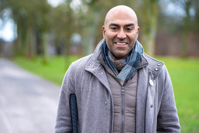 Amar Latif, new president of the Ramblers.