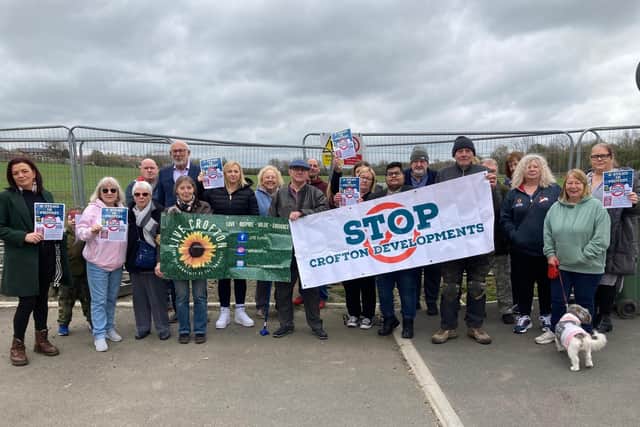 The Stop Crofton Developments group claims the latest proposal by Harron Homes will put further strain on local infrastructure.