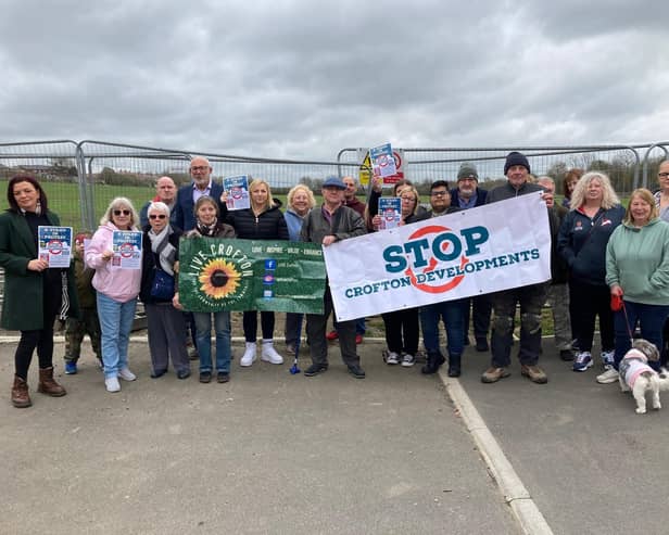 The Stop Crofton Developments group claims the latest proposal by Harron Homes will put further strain on local infrastructure.