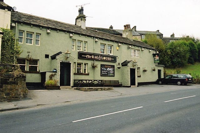 Did you enjoy a drink here back in the day?  The Rag and Louse pub pictured in October 2003. It was formerly the Oddfellows. It still retains its local nickname of 't`rag'. Oddfellows were guilds set up by tradesmen of a variety of trades, hence the term 'odd' .