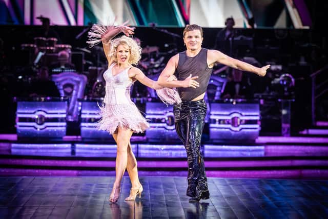 Sarah Hadland and Nikita Kuzmin wowed the judges on the Strictly Come Dancing Live! tour. Picture: Marc Brenner