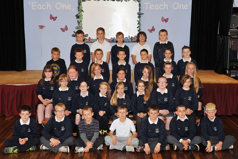 Year 6 leavers pictured at West View Primary School in the summer of 2012. Is there someone you know in the photo?