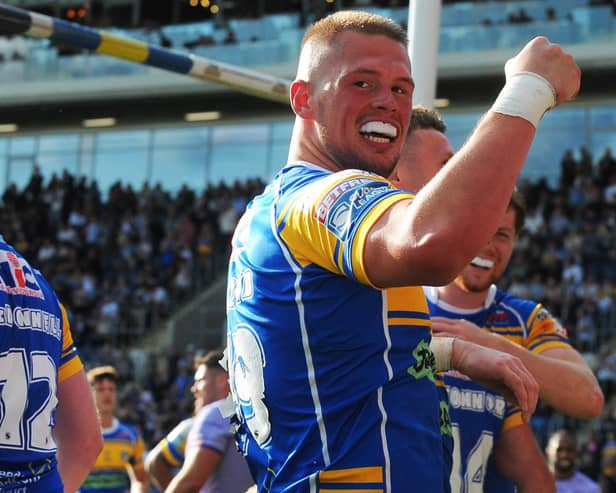 Leeds Rhinos prop Tom Holroyd. Picture by Steve Riding.