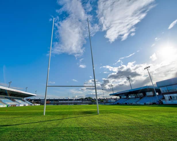 Featherstone Rovers' Millennium Stadium, Post Office Road, ground. 
