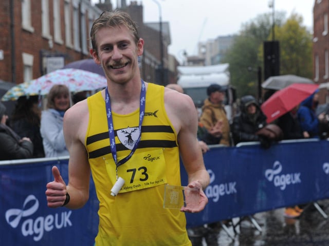 Andrew Milligan of Belfast was the fastest man.