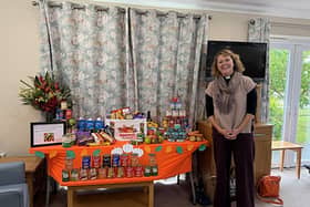 Reverend Mary Roles, Vicar at St Mary’s Church in Thirsk at HC-One’s Hambleton Grange Care Home