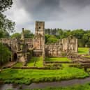 Fountains Abbey in North Yorkshire