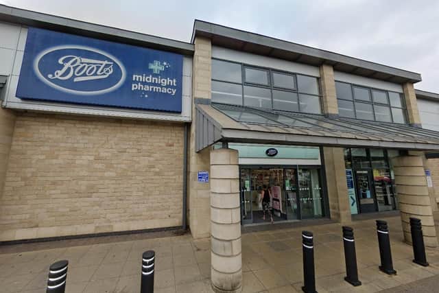 West Yorkshire Police has said that three men brandishing a crowbar stormed the Boots store, in Savins Mill Way, Leeds, in an armed robbery on October 17.