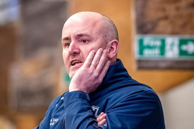 SAME AGAIN PLEASE: Leeds Knights' head coach Ryan Aldridge has overseen a bigger-than-usual overturn of players during the summer, but is confident he has a group of players capable of challenging for honours again. Picture: Ben Gordon/Knights Media.