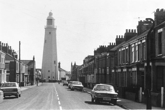 The 86-yearold disused lighthouse at Withernsea pictured in June 1980.