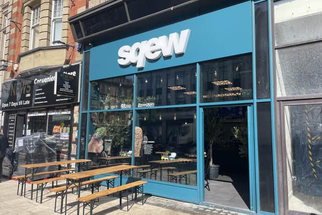 Sqew, in Duncan Street, Leeds, has been shortlisted for one of the top prizes at this year's British Kebab Awards.