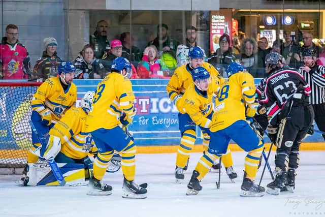 UNBELIEVABLE: Balint Pakozdi believes Leeds Knights' unexpected win in Milton Keynes could work to their advantage in Coventry. Picture courtesy of Tony Sargent.