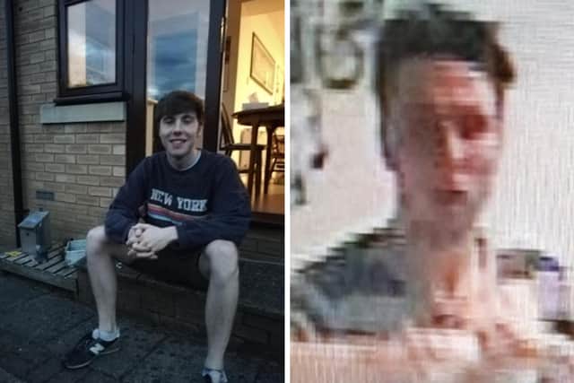 Police have issued a CCTV photo of Zachary Martin as he left the hospital on top of the initial picture released to try and trace him. Photo: West Yorkshire Police