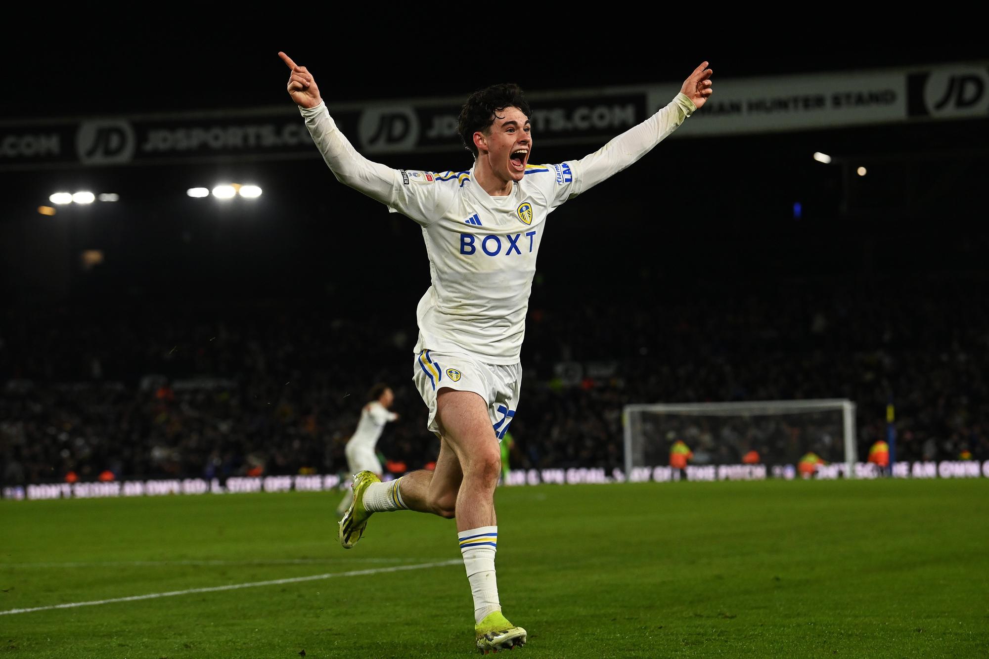 Archie Gray 'not bothered' as first Leeds United goal taken off him in ...
