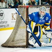 LEAD ROLE: Sam Gospel once again produced the goods for Leeds Knights during the 2024-25 NIHL National season. Picture:Kev Bland/Knights Media.