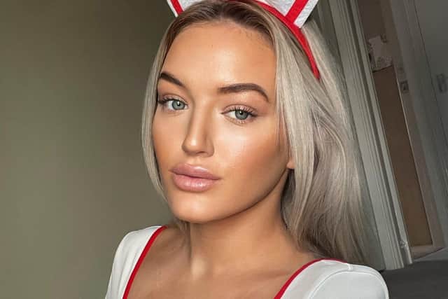 Maisie, 22, worked full-time in student accommodation and initially ventured into the world of OnlyFans in April 2022 “for something to do”.