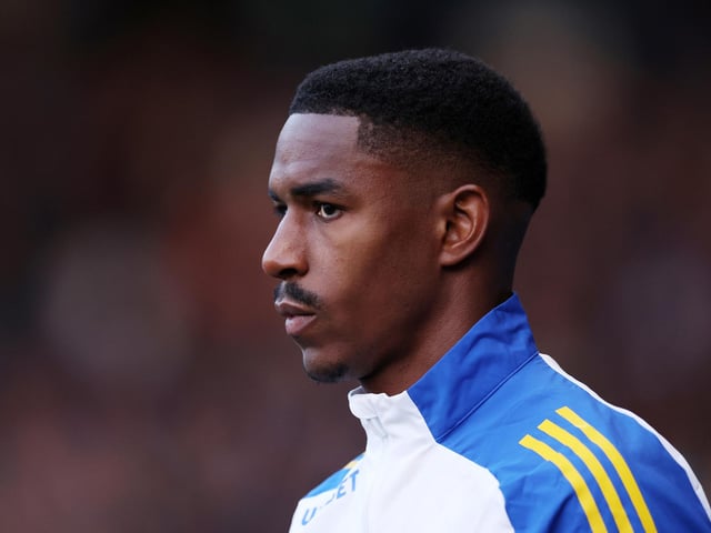 One of two Leeds players definitely out, Whites left back Firpo suffering a serious hamstring injury in the 2-0 win at home to Derby County at the start of this month, Firpo facing four to six weeks out.