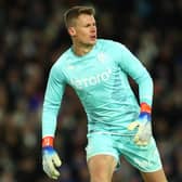 UNDER CONSIDERATION - Bayern Munich goalkeeper Alexander Nübel, pictured here playing at Elland Road for loan club Monaco, is a player Leeds United have looked at this summer. Pic: Getty