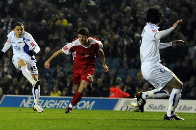 Ephraim played four games for Leeds in a two-month loan spell. He scored a goal against Accrington Stanley to help United through to the semi-final of the EFL Trophy.