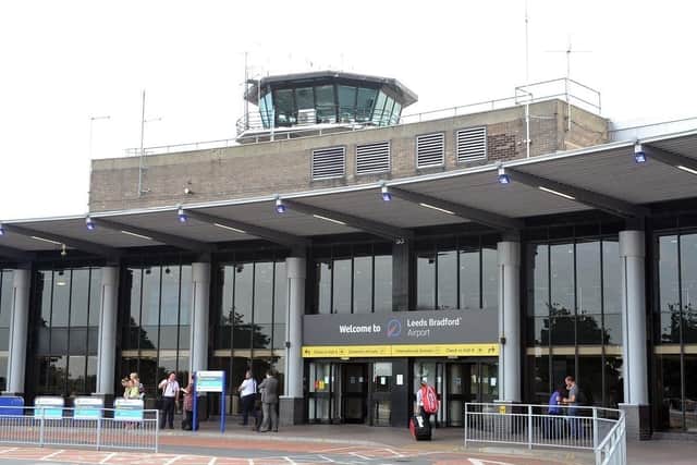 Leeds Bradford are well underway with work to improve its current terminal. Picture: Tony Johnson