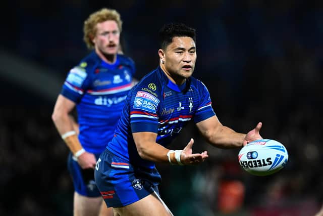 The Grand Final will be Mason Lino's last game for Wakefield Trinity before he joins Castleford Tigers. Picture by Olly Hassell/SWpix.com.