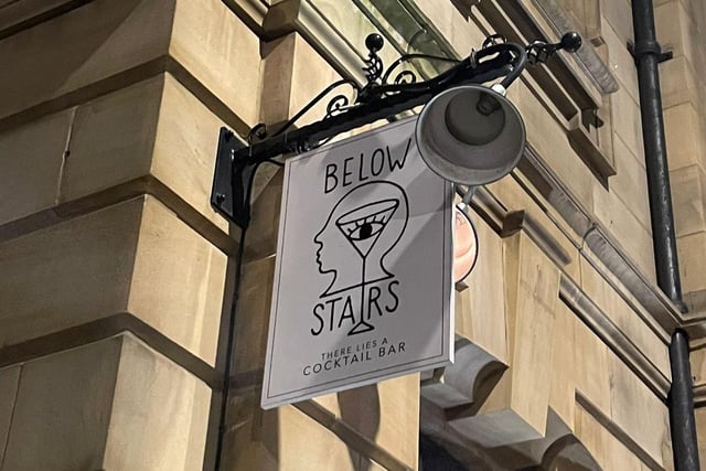 Below Stairs, S Parade, has a rating of 4.8 stars from 355 Google reviews. A customer at Below Stairs said: "Really interesting bar to get a cocktail.  Great atmosphere, beautifully decorated  venue and friendly staff. Menu was unique and the drinks all tasted really good. Recommend The Individualist cocktail as was tasty and such a fun experience."