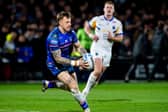 Tom Johnstone will make his 200th career appearance when Wakefield Trinity play host to Leigh Leopards tonight. Picture by Allan McKenzie/SWpix.com.