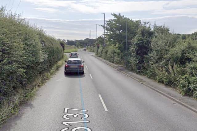 A road closure is now in place on Longdike Lane. Image: Google Street View