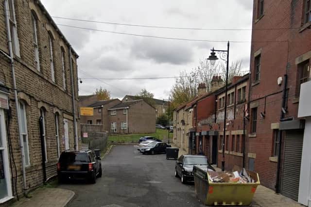 The drugs warrant was executed at a property on Eyre Street, off Bradford Road. Image: Google Street View