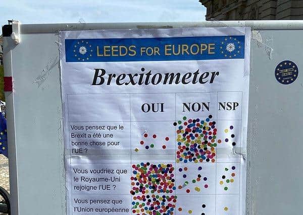 The French language 'Brexitometer' was again popular. The questions are - 1. Was Brexit good for the EU? 2. Would you welcome the UK back into the EU? 3, Do you think the EU has been good for Europe? 4. Do you feel positive about the future of the EU? 5. Do you think the Euro has been good for your country?