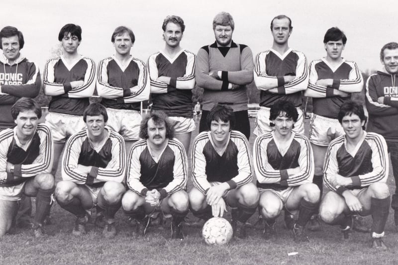 Leeds Ashley Road AFC, who played in Division 1 of the Yorkshire League, pictured in November 1981. Back row, from left, are Barry Walker (manager), Paul Thompson, Dave Bromby, Ian Parke, Billy Punton, Alkan Johnson, Martin Tetley and Billy Crook (trainer). Front row, from left, are Steve Hird, Cliff Spurr, Steve Garbutt, Gary Dufton (captain), Alan Parry and Jimmy Carvill.