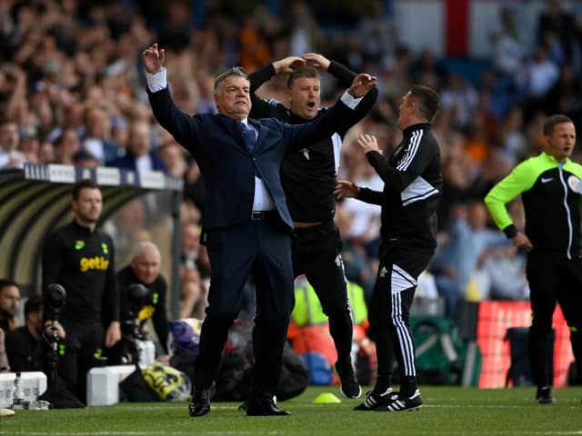 SUPPORT: From ex-Leeds United boss Sam Allardyce. Photo by Gareth Copley/Getty Images.