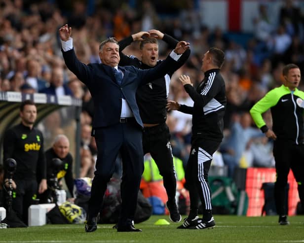 SUPPORT: From ex-Leeds United boss Sam Allardyce. Photo by Gareth Copley/Getty Images.
