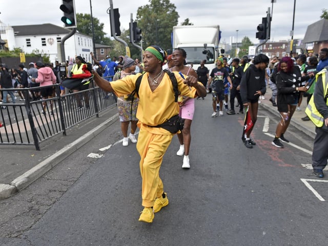 Bus diversions are in place to accommodate the festivities.