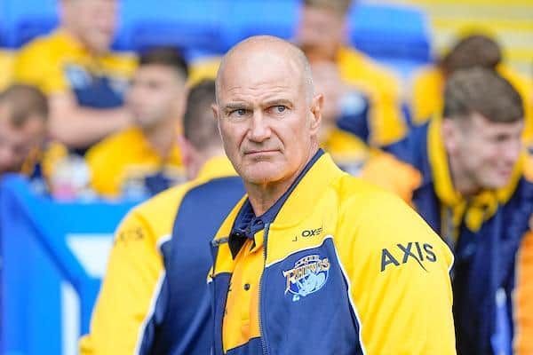 Leeds Rhinos coach Brad Arthur. Picture by Olly Hassell/SWpix.com.