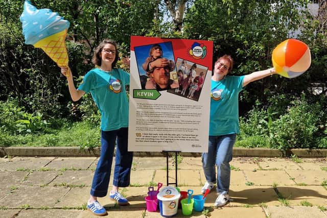 Lydia Raine and Mags Rivett from Family Holiday Charity