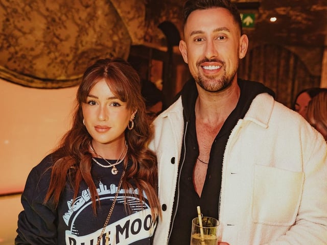 Love Island's Georgia Steel and celebrity hair stylist and make-up artist Karlos Dickey