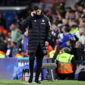 PEGGED BACK - Javi Gracia's Leeds United side were held to a 1-1 draw at Elland Road by fellow relegation battlers Leicester City, who came from behind. Pic: Getty