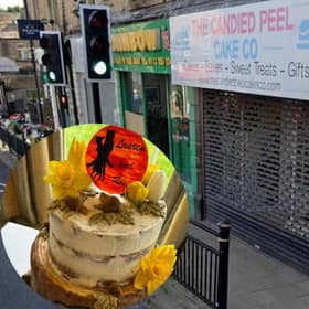 The business formerly known as The Candied Peel Cake Co will be relaunching on May 8 as The Farsley Cake Co. Image: Google Street View/The Farsley Cake Co