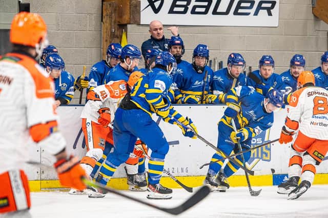 CRUNCH TIME: Leeds Knights face a three-game weekend which could see them emerge from it as champions for a third season running. Picture: Ben Gordon/Knights Media.