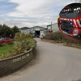 Six fire engines were sent to Thorpe Hill Farm, near Robin Hood (Photo: Google)