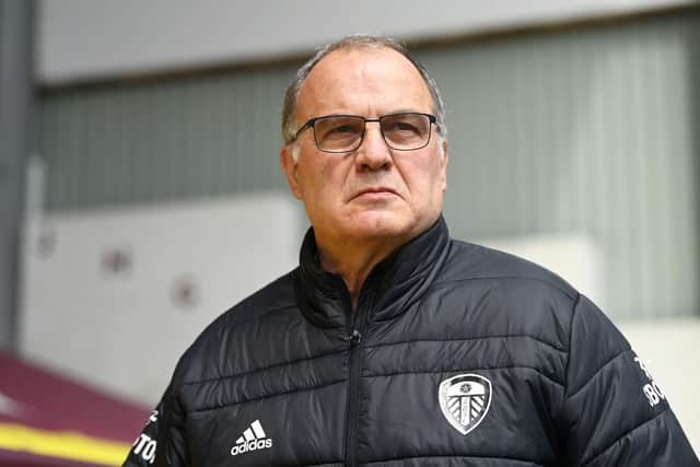 Marcelo Bielsa, Manager of Leeds United. (Photo by Gareth Copley/Getty Images)
