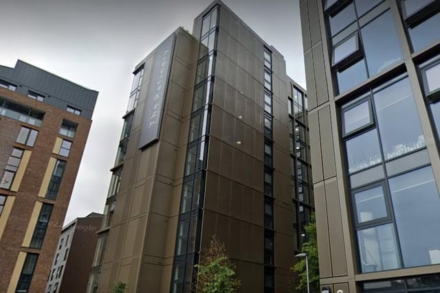 This student accommodation is ranked #2 on the list. It costs £174 per week to stay here. It has a roof terrace, social space, gym, cinema room, multi-media space and study area. Students said: "My boyfriend stayed here this year and the reception staff were lovely and welcoming towards us both, leading to me booking here next year. The facilities are great and the rooms are in great condition with any maintenance being done straight away and the public areas always being clean."