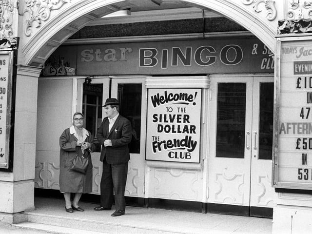 The Silver Dollar Star Bingo and Social Club on Domestic Street in 1969. PIC: Eric Jaquier