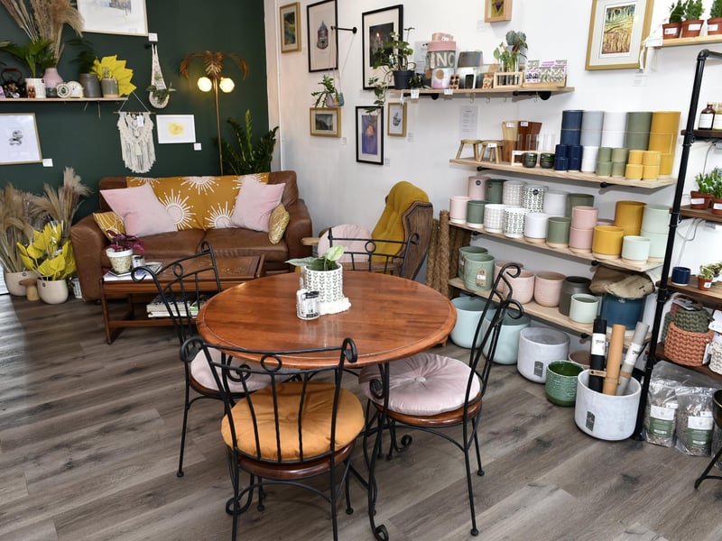 What was once a tanning salon is now a cosy haven and one-stop shop for plants, coffee and cake. You can find The Plant Collection at Station Road. Cross Gates, LS15 7JX.