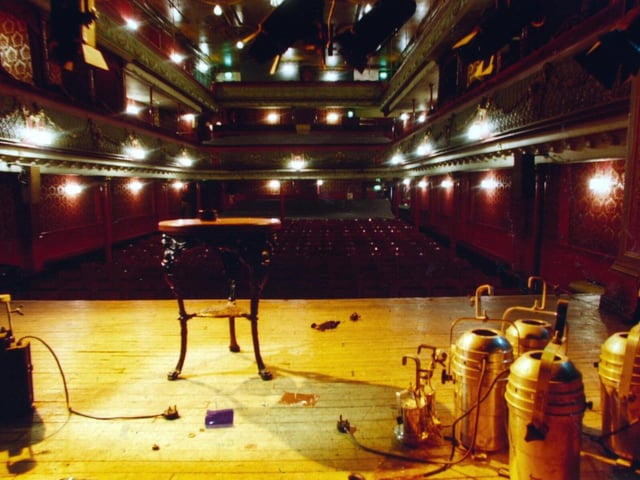 Leeds City Varieties in June 1994 The country's oldest working music hall was also the most untouched.