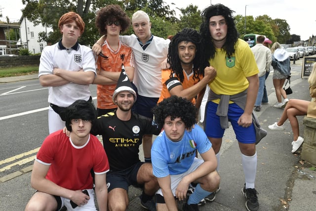 This group went for footballers of the past