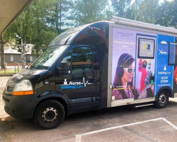 The Virtual Dementia Tour Bus will pull in to Horsforth next month