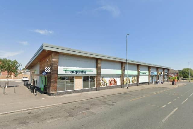 A robbery at the Co-op, in Swarcliffe Avenue, Leeds, was reported to West Yorkshire Police shortly after 7am on January 6. Photo: Google.