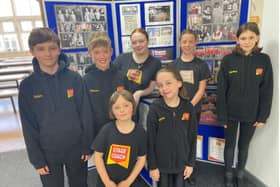 Stagecoach Performing Arts Wetherby students excited for their staring moment.
